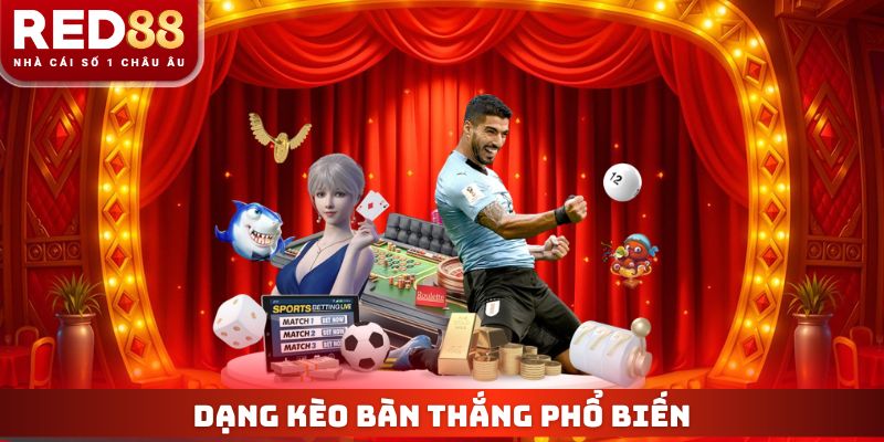 Kèo bàn thắng - Thu lợi nhuận nhanh khi trận bùng nổ bàn thắng 3 Dạng kèo bàn thắng phổ biến
